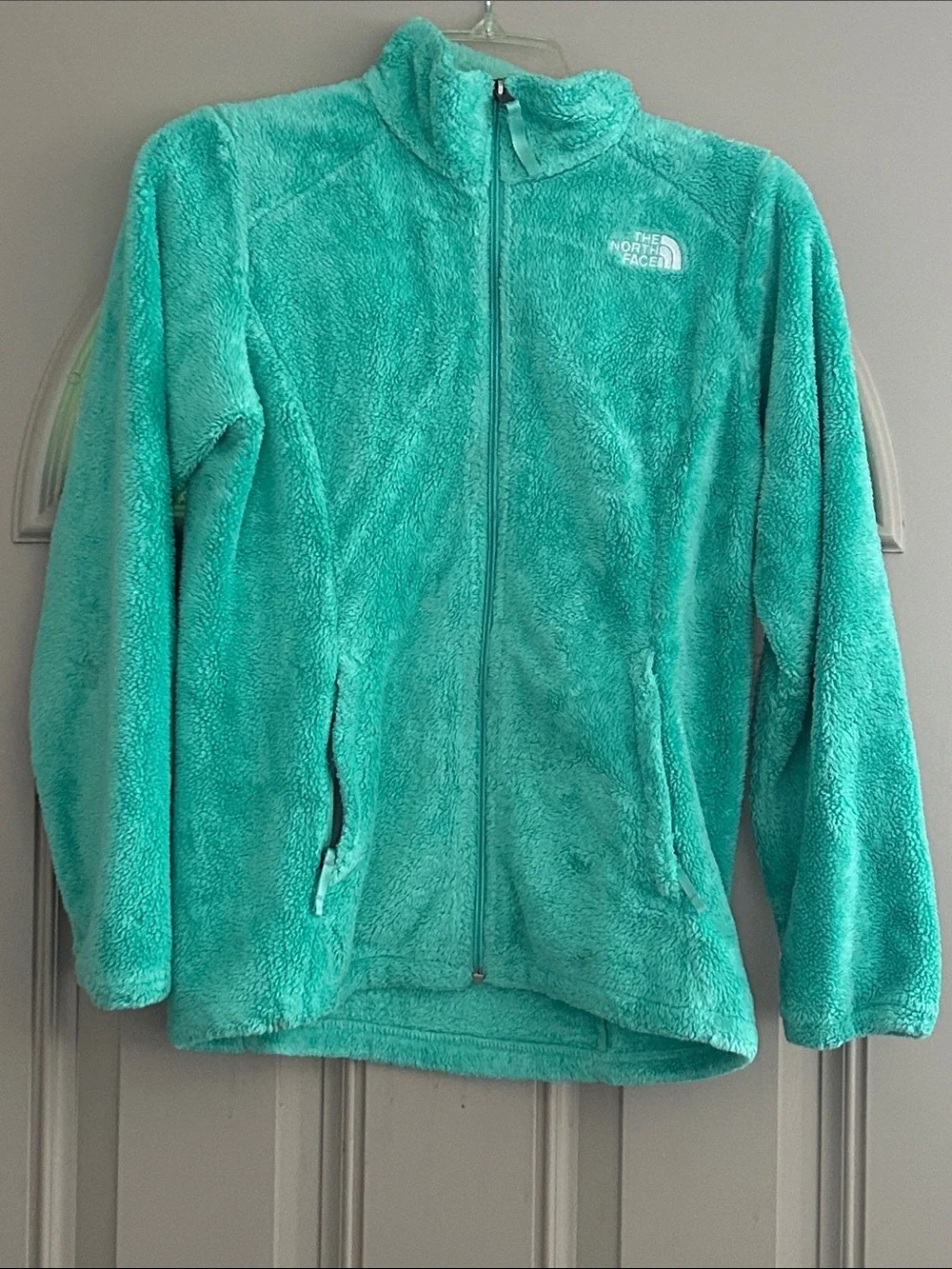 The North Face Girls' Fuzzy Full‑Zip Jacket